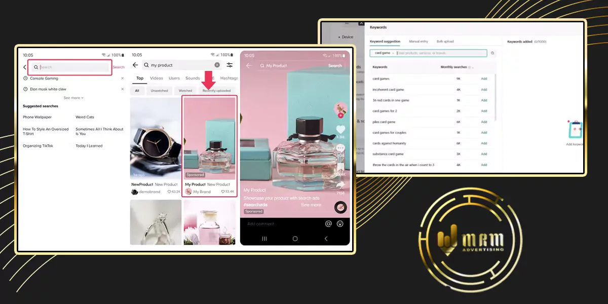 TikTok Updates Search Ads Campaigns with Keyword Targeting